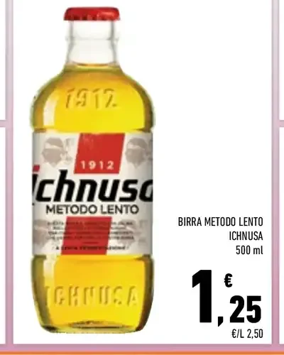 Birra Metodo Lento Ichnusa