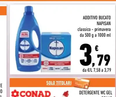 Additivo bucato Napsan