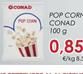 Pop corn Conad