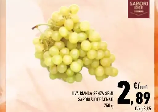 Uva bianca senza semi Sapori & Idee Conad