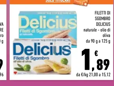Filetti di sgombro Delicius