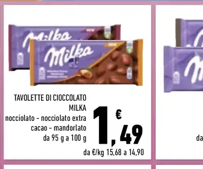 Tavolette di cioccolato