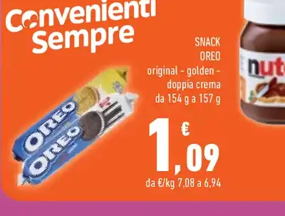 Snack Oreo