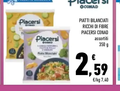 Piatti bilanciati