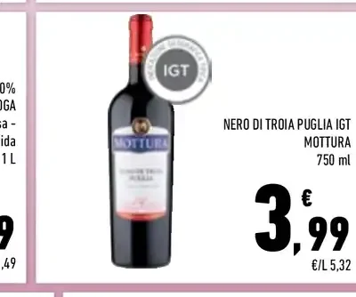 Nero di Troia Puglia IGT Mottura