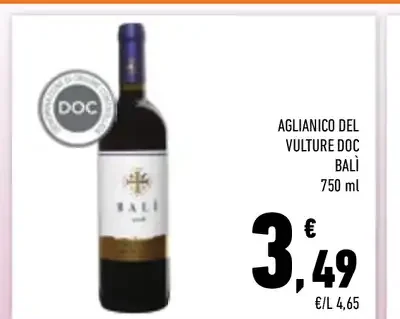Aglianico del Vulture DOC Balì