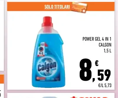 Power Gel 4 in 1 Calgon