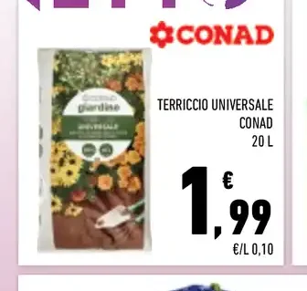 Terriccio universale Conad
