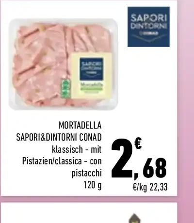 Mortadella con pistacchi