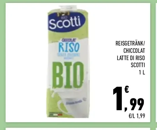 Latte di riso bio Scotti