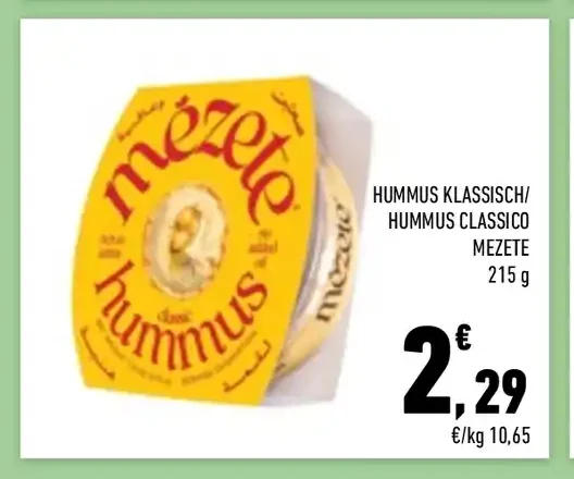 Hummus classico Mezete