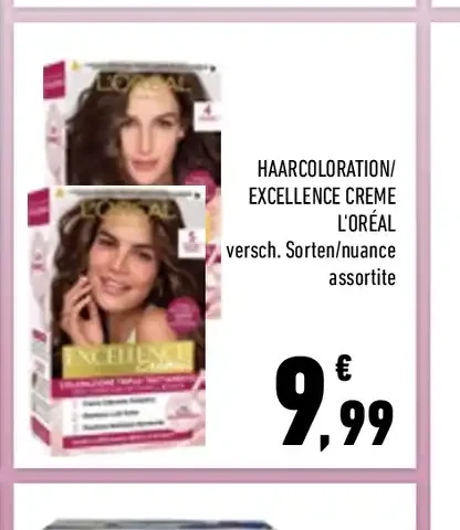 Colorazione capelli L'Oréal Excellence Crème