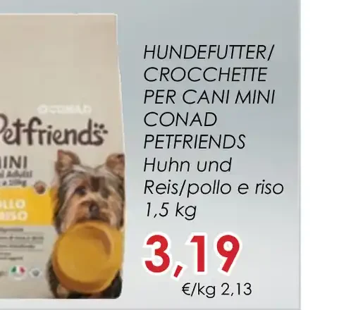 Crocchette per cani Petfriends Mini
