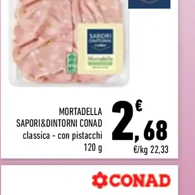 Mortadella con pistacchi