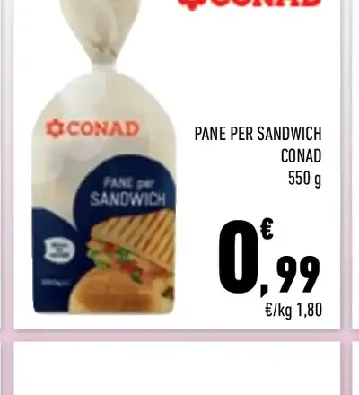 Pane per sandwich