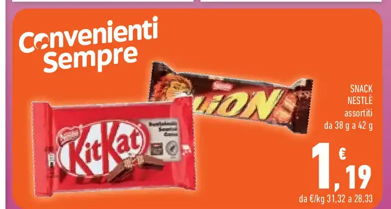 Snack Nestlé assortiti