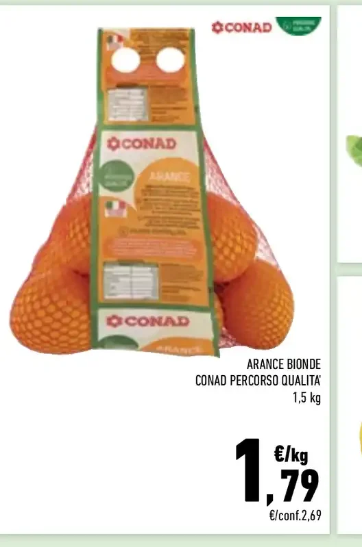 Arance bionde Conad Percorso Qualità