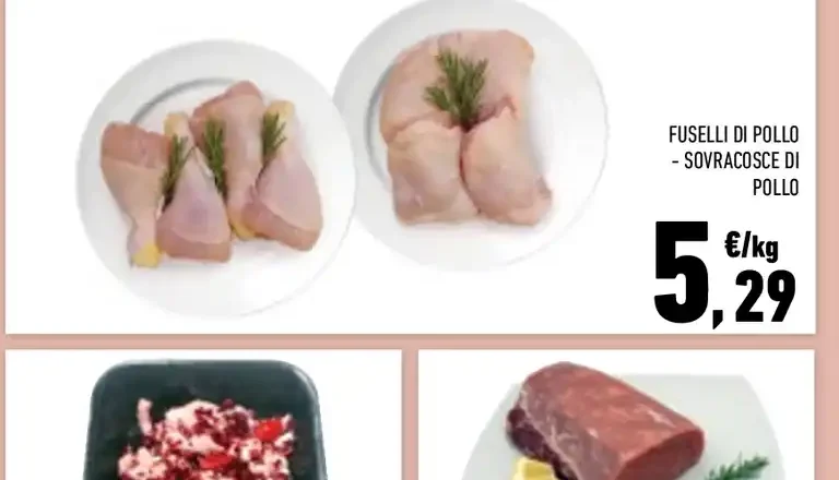 Fuselli di pollo