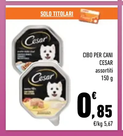 Cibo per cani Cesar