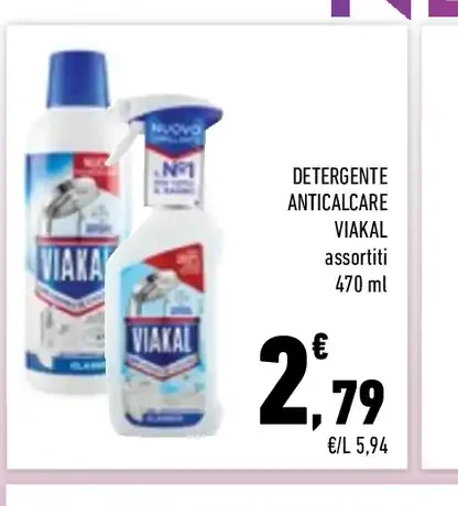 Detergente anticalcare Viakal