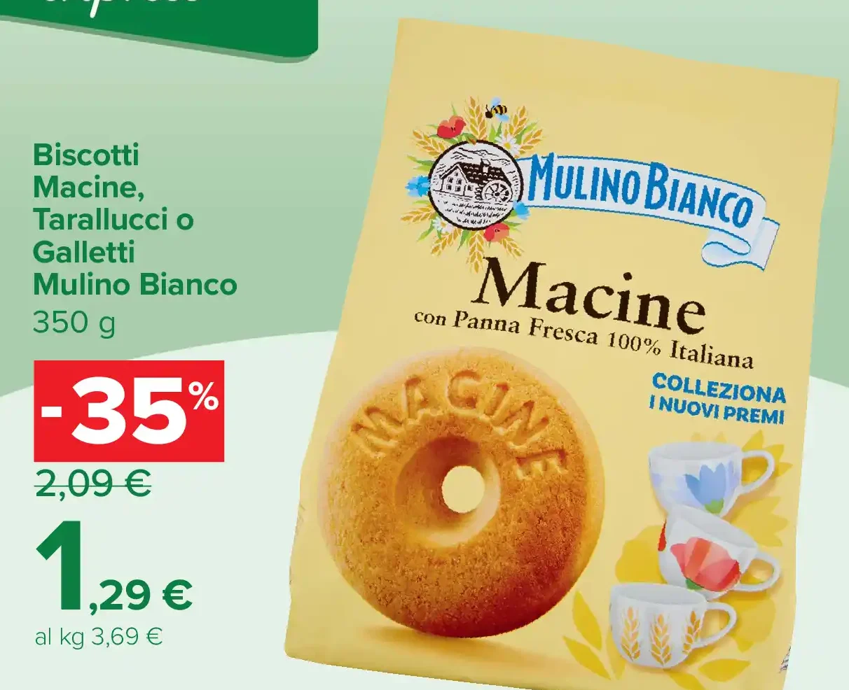 Biscotti Mulino Bianco Macine