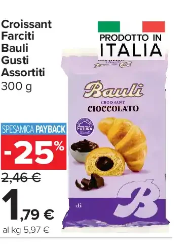 Croissant farciti Bauli