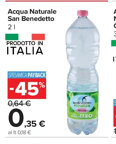 Acqua Naturale San Benedetto