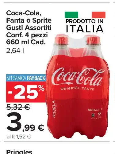 Coca-Cola, Fanta o Sprite