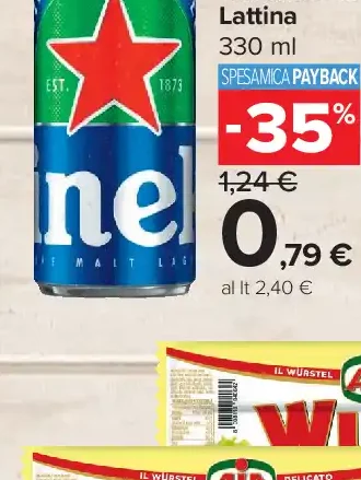 Heineken 0.0 Lattina