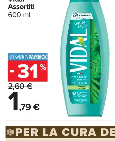 Bagnodoccia Vidal Assortiti