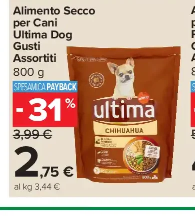 Alimento Secco per Cani Ultima Dog Gusti Assortiti