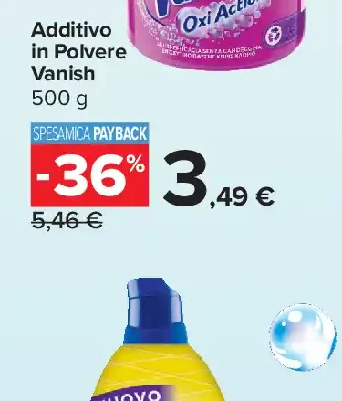 Additivo in Polvere Vanish