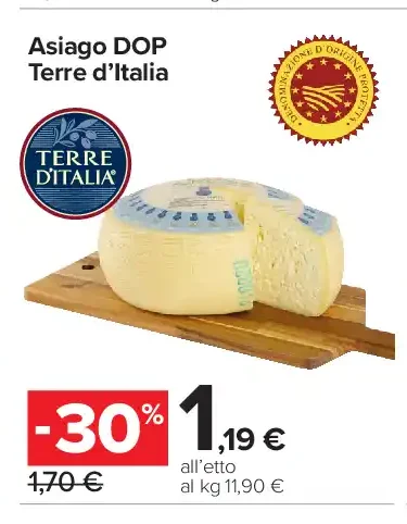 Asiago DOP