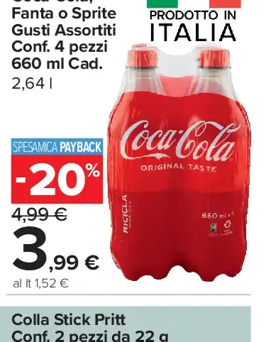 Coca-Cola, Fanta o Sprite