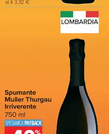 Spumante Muller Thurgau