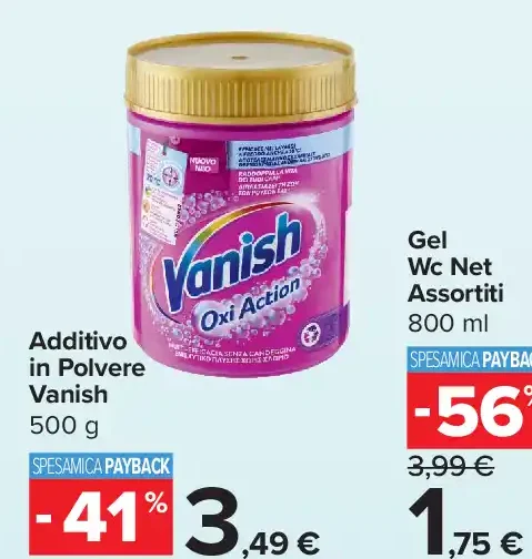 Additivo in Polvere Vanish
