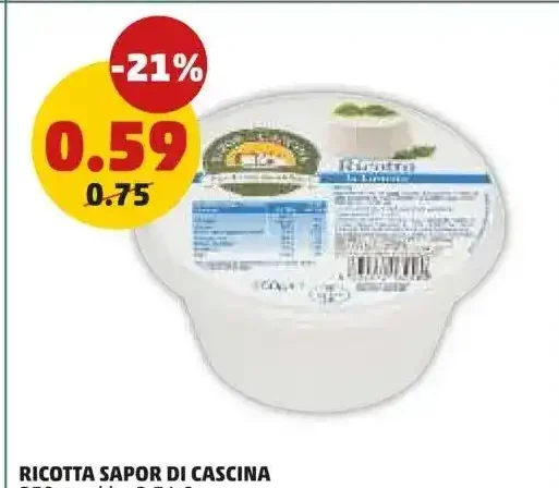 Ricotta sapor di cascina