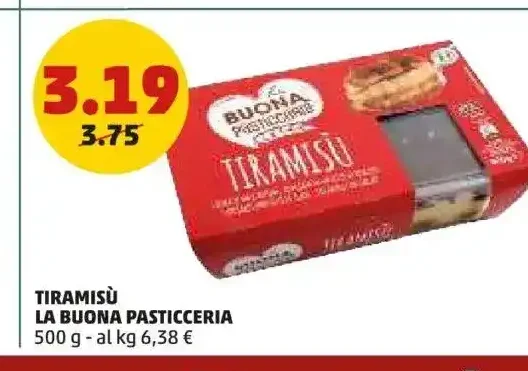 Tiramisù La Buona Pasticceria