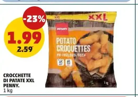 Crocchette di patate XXL Penny