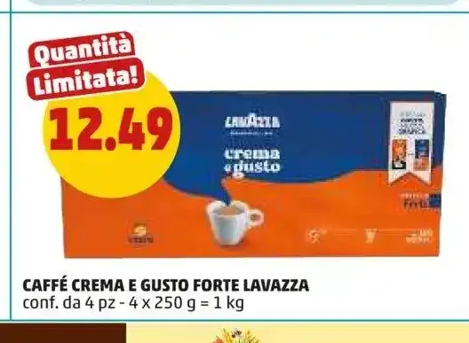 Caffè Crema e Gusto Forte Lavazza