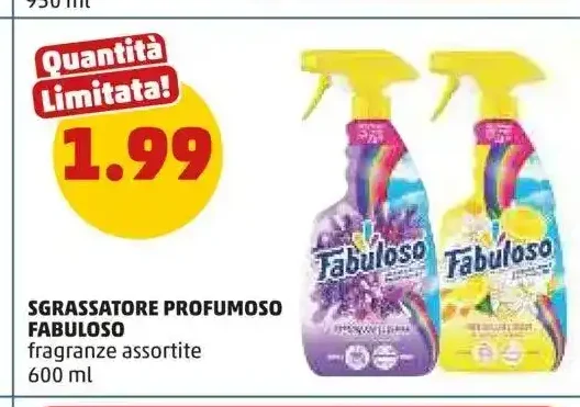 Sgrassatore profumato Fabuloso