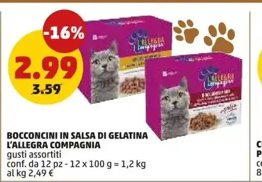 Bocconcini per gatti Procat