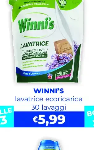 Detersivo lavatrice ecoricarica
