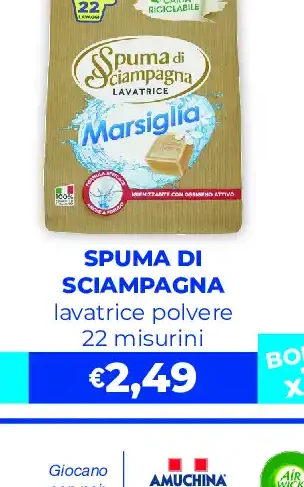 Detersivo lavatrice in polvere