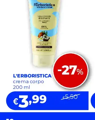 L'Erboristica crema corpo