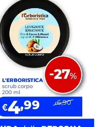 L'Erboristica scrub corpo