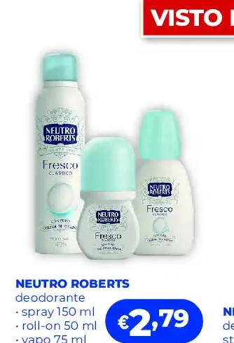 Neutro Roberts deodorante Fresco