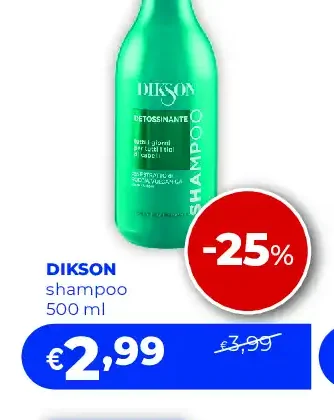 Dikson shampoo