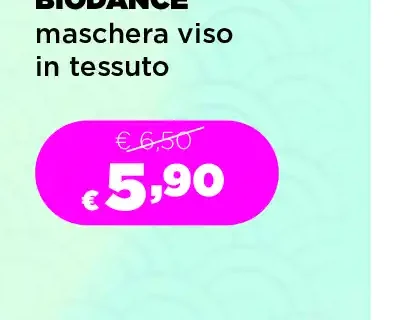 Maschera viso in tessuto