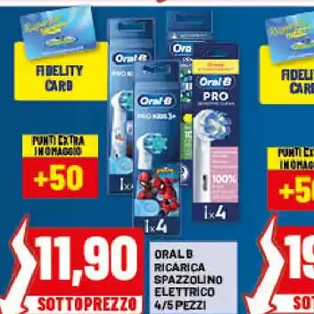 Ricarica spazzolino elettrico Oral-B